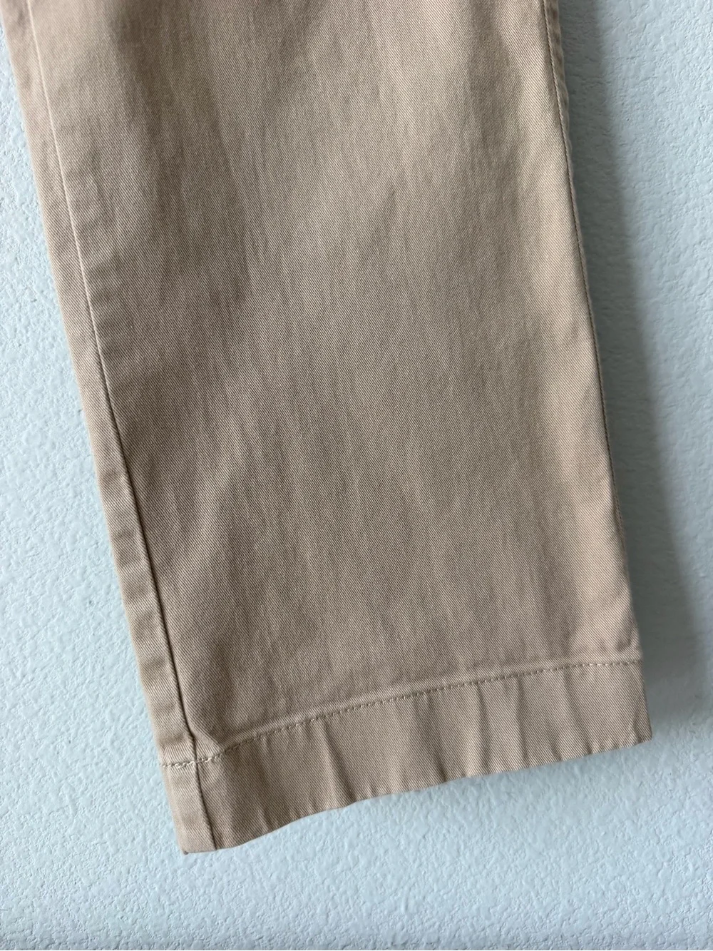 J.CREW Flex Chino Pants Mens 33x30 Beige Tan Straight Fit Stretch Old Money